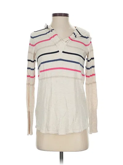 Pre-owned Nic + Zoe Pullover Sweater In Tan