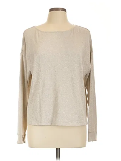 Pre-owned Nic + Zoe Pullover Sweater In Tan