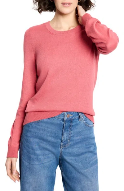 NIC + ZOE NIC+ZOE PURE COTTON CREWNECK SWEATER