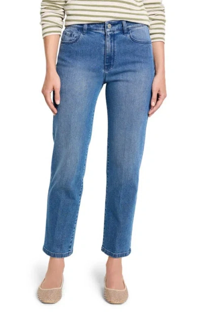 Nic + Zoe Nic+zoe Recess Straight Ankle Jeans In Black