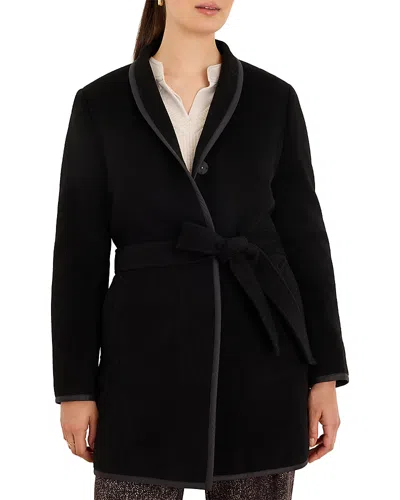 Nic + Zoe Nic+zoe Reversible Quilted Top Coat In Multi