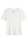 Nic + Zoe Nic+zoe Ruffle Trim Short Sleeve Sweater In Multi