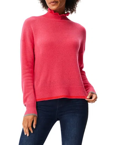 Nic + Zoe Nic+zoe Ruffled Up Cashmere Turtleneck Sweater