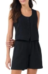 Nic + Zoe Rumba Linen Blend Vest In Black Onyx