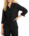 Nic + Zoe Nic+zoe Rumba Linen Blend Shirt Jacket