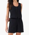 Nic + Zoe Rumba Linen Blend Vest In Black