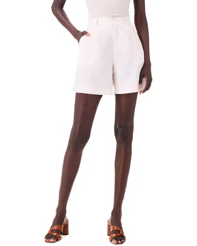 Nic + Zoe Nic+zoe Rumba Linen-blend Trouser Short In Canvas