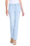 Nic + Zoe Sailor High Waist Bootcut Jeans In Air