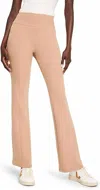 Nic + Zoe Seamed Scuba Bootcut Pant In Mochachino In Multi