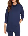 Nic + Zoe Seamed Scuba Funnel Neck Tunic