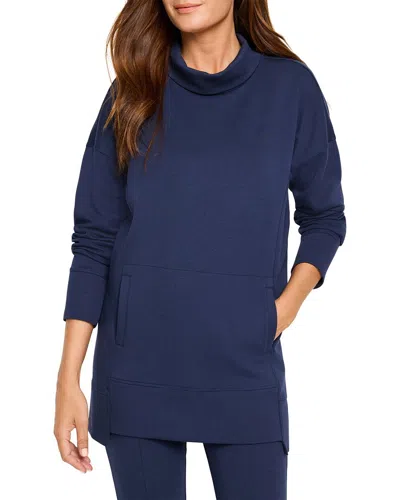 NIC + ZOE NIC + ZOE SEAMED SCUBA FUNNEL NECK TUNIC