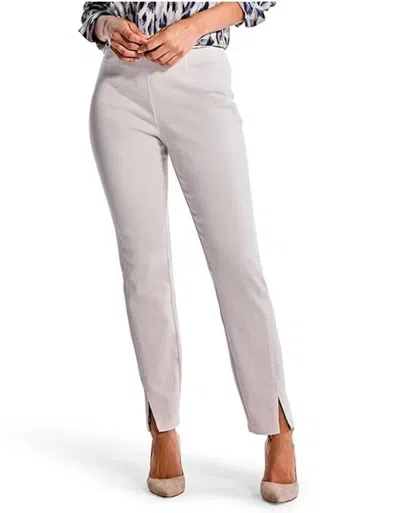 Nic + Zoe Seams All Day Slim Jeans In Sandshell In Multi