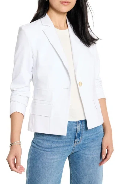 Nic + Zoe Nic+zoe Seasonless Cotton Blend Blazer