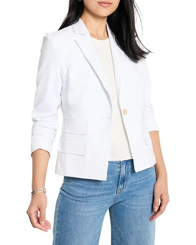 NIC + ZOE NIC+ZOE SEASONLESS COTTON DOUBLE POCKET BLAZER