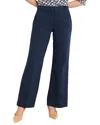 Nic + Zoe Nic+zoe Stretch Suiting Wide Leg Pants In Blue