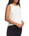 Nic + Zoe Nic+zoe Sequin Sweater Tank In Cream