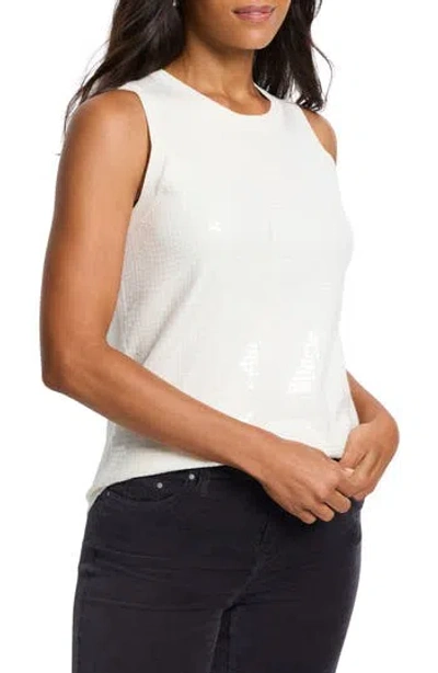NIC + ZOE NIC+ZOE SEQUIN SWEATER TANK