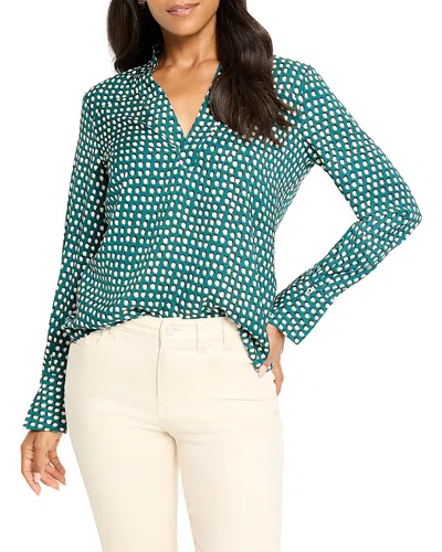 Nic + Zoe Nic+zoe Shadow Dot Top In Multi