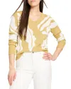 Nic + Zoe Nic+zoe Shadow Reef Sweater In Yellow