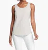 Nic + Zoe Perfect Tank In Beige