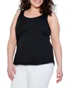 Nic + Zoe Perfect Tank In Black