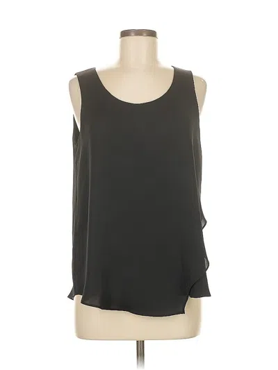 Pre-owned Nic + Zoe Sleeveless Blouse In Black