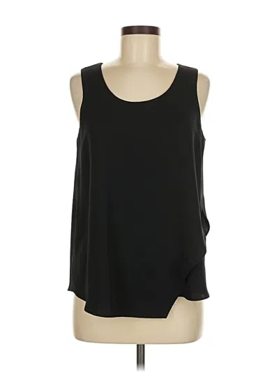 Pre-owned Nic + Zoe Sleeveless Blouse In Black