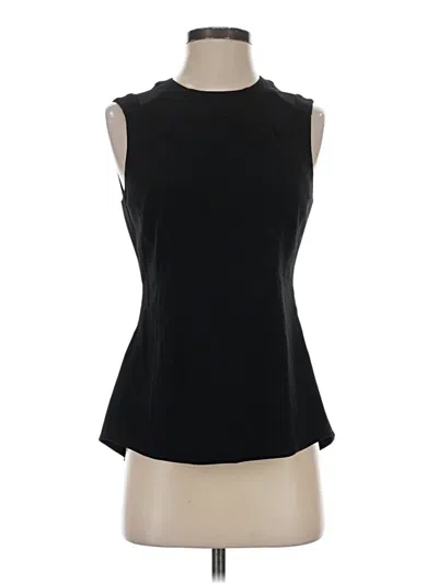 Pre-owned Nic + Zoe Sleeveless Blouse In Black
