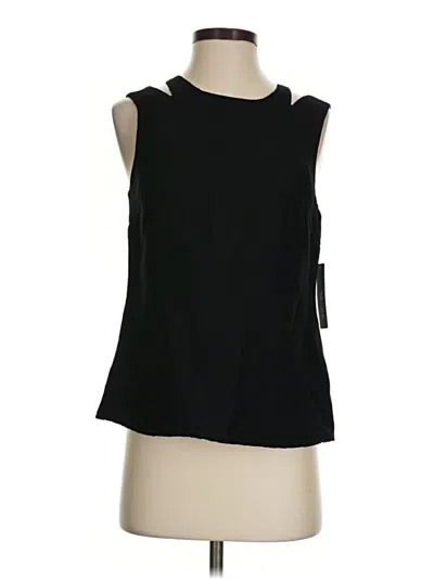 Nic + Zoe Sleeveless Blouse In Black