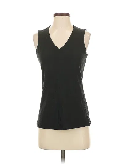 Pre-owned Nic + Zoe Sleeveless T-shirt In Black