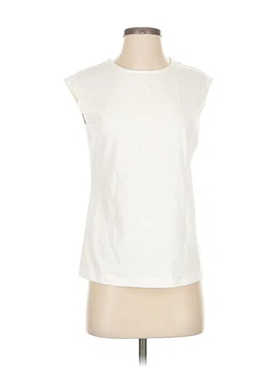Pre-owned Nic + Zoe Sleeveless T-shirt In White