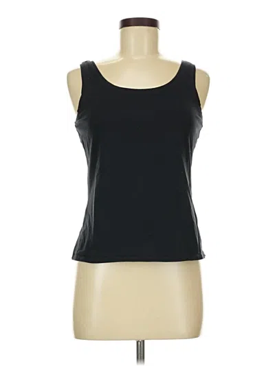 Pre-owned Nic + Zoe Sleeveless T-shirt In Black