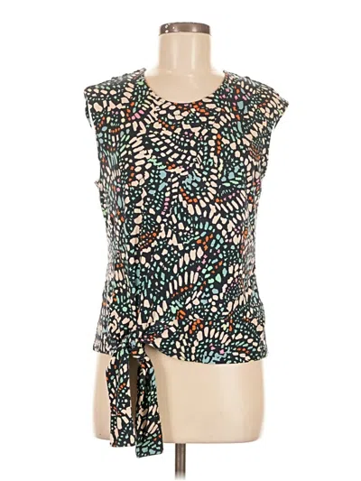 Pre-owned Nic + Zoe Sleeveless T-shirt In Green