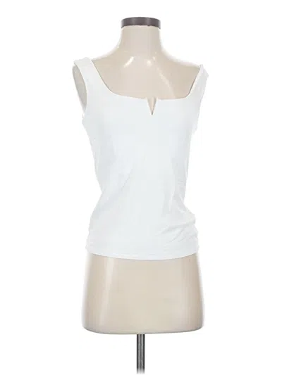 Pre-owned Nic + Zoe Sleeveless T-shirt In White