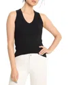 Nic + Zoe Nic+zoe Sleeveless V-neck Tank In Black