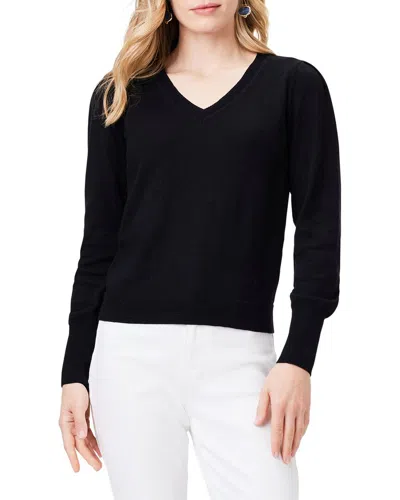 NIC + ZOE NIC+ZOE SLUB V-NECK SWEATER