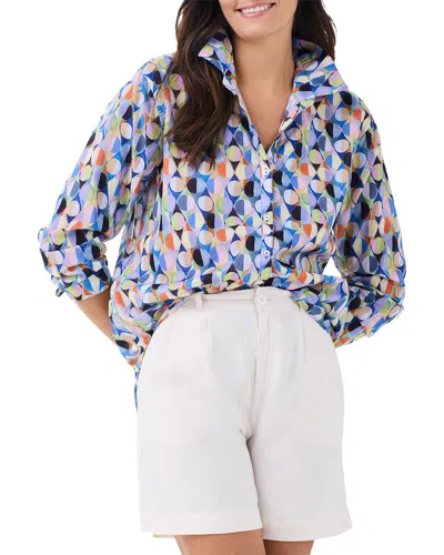 NIC + ZOE NIC+ZOE SOCIAL CIRCLES BOYFRIEND SHIRT