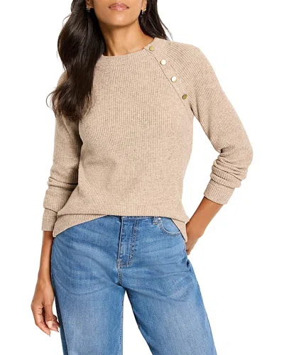 NIC + ZOE NIC+ZOE SOFT THERMAL BUTTON TRIM TOP