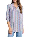 Nic + Zoe Solstice Stripe Shirt