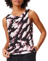 Nic + Zoe Nic+zoe Spring Shadow Tank In Multi