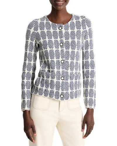 NIC + ZOE NIC+ZOE STACKED MEDALLIONS KNIT JACKET