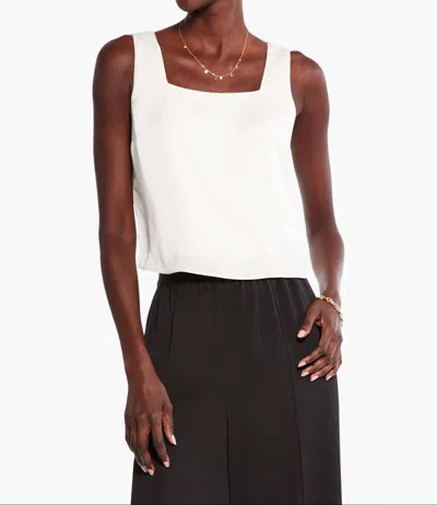 Nic + Zoe Statement Set Tank In Cream In White