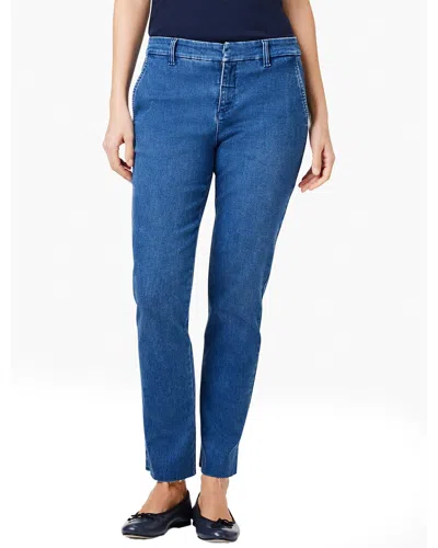 NIC + ZOE NIC+ZOE STRAIGHT LEG ANKLE DENIM TROUSER