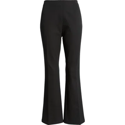 Nic + Zoe Nic+zoe Stretch Ankle Flare Pants In Black Onyx