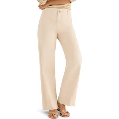 Nic + Zoe Nic+zoe Stretch Cotton Twill Straight Leg Pants In Brown