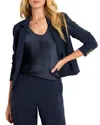 Nic + Zoe Nic+zoe Stretch Suiting Anywhere Blazer In Dark Indigo