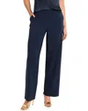 Nic + Zoe Nic+zoe Stretch Suiting Lenox Wide Leg Pants In Blue