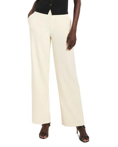 Nic + Zoe Nic+zoe Stretch Suiting Lenox Wide Leg Pants In Canvas