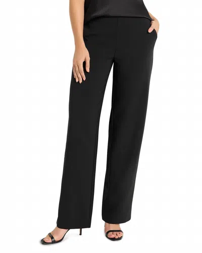 Nic + Zoe Stretch Suiting Lenox Wide Leg Pants In Black Onyx