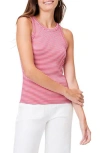 Nic + Zoe Stripe Rib Tank In Multi